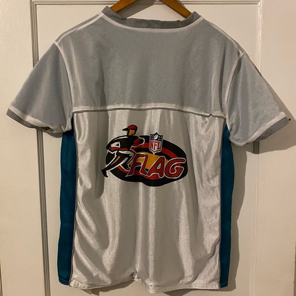 Philadelphia Eagles NFL Flag Football Jersey Reversible White/Green Adult Medium - Picture 2 of 7